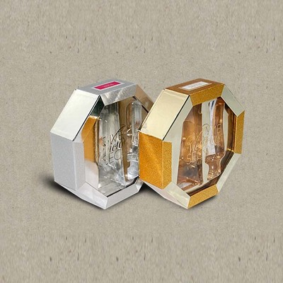 南京包裝禮品盒印刷廠 香水包裝禮品盒定制 香水包裝禮品盒廠家 香水包裝禮品盒批發 六角形包裝紙盒展開圖 包裝盒印刷廠