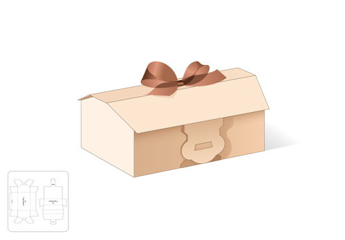 房屋形狀禮品盒模切圖 刀模圖eps源文件 平面素材 美工云 meigongyun.com 未歸類(lèi)